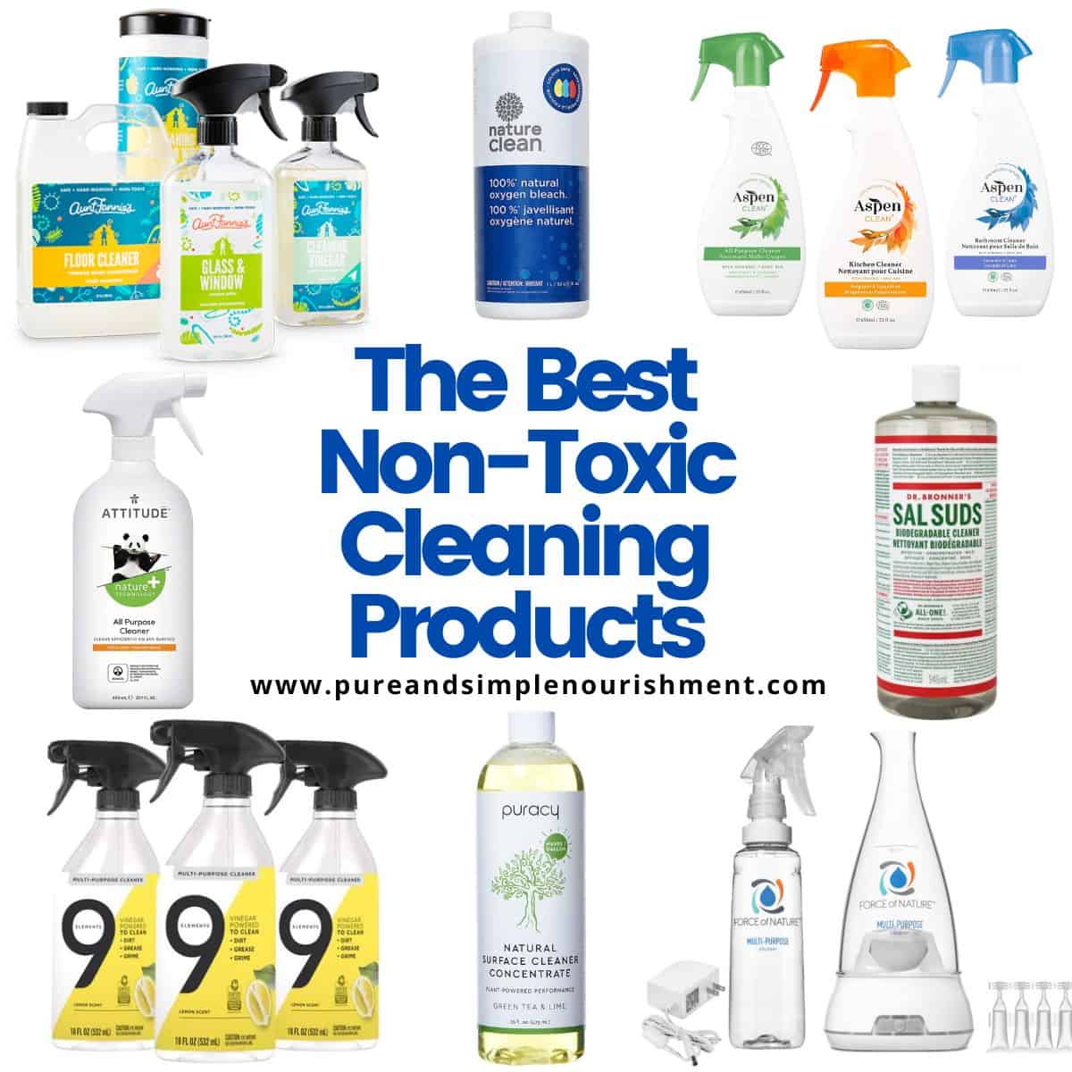 Buyer’s Guide To Organic And Non-toxic Household Cleaning Products