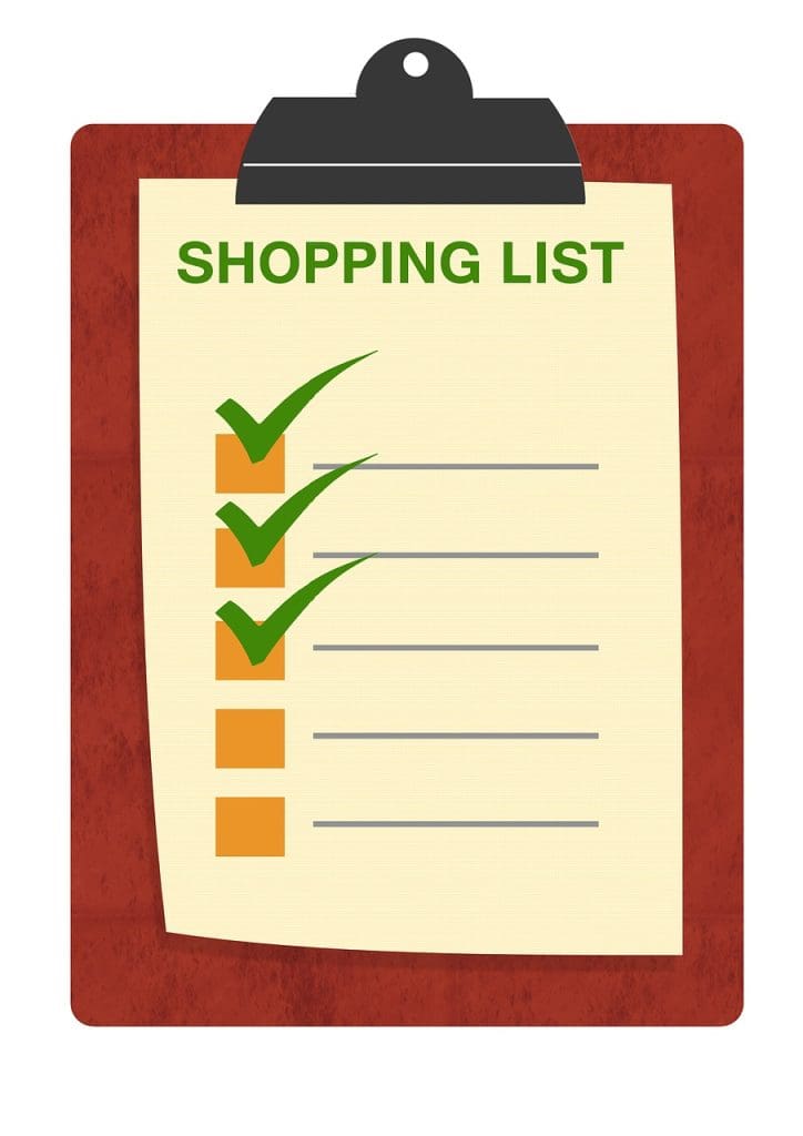 How To Create A Grocery List For A Healthy Diet