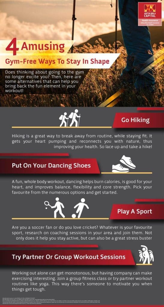 Most Popular Ways To Stay Active Without A Gym