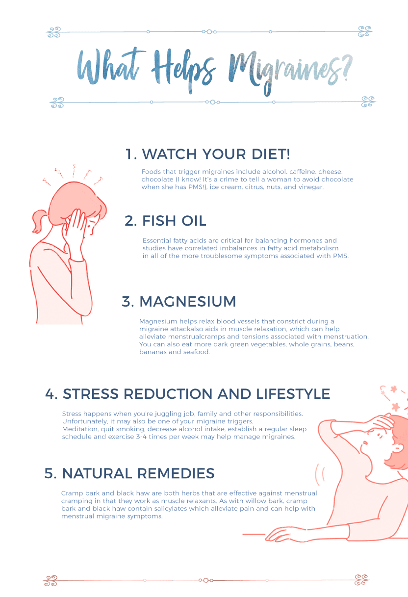 How To Manage And Alleviate Womens Hormonal Headaches