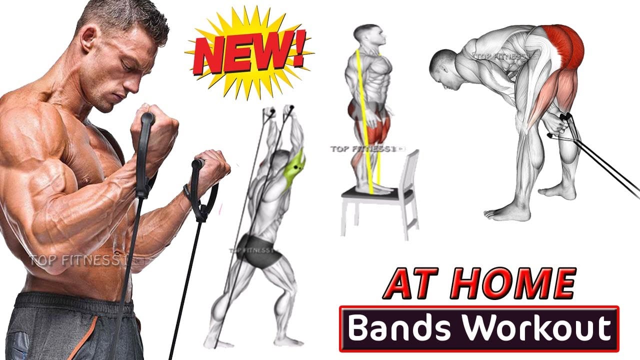 Top 10 Resistance Band Exercises For Full-Body Workouts