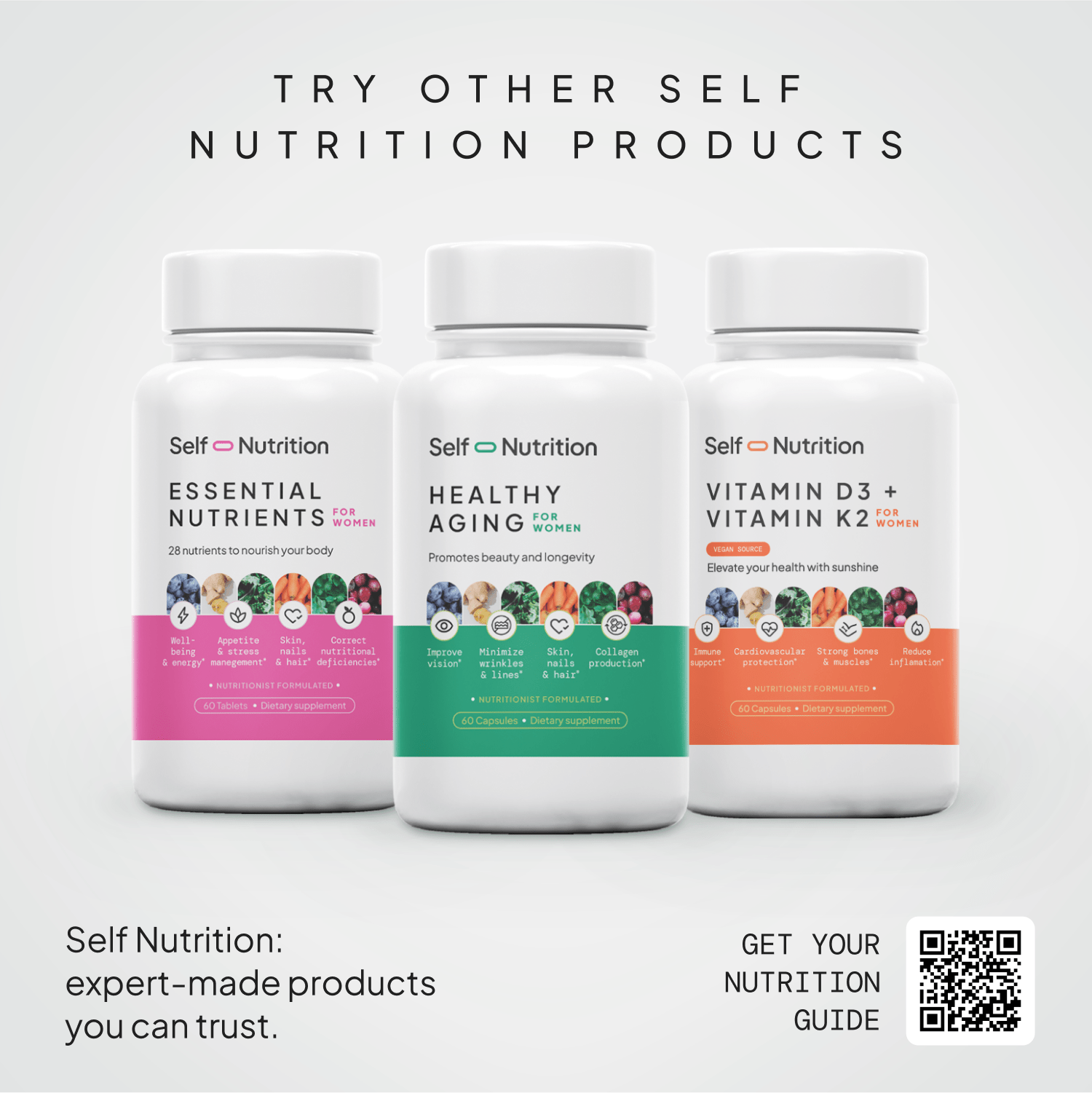 What Are The Key Nutrients And Supplements For Healthy Aging?