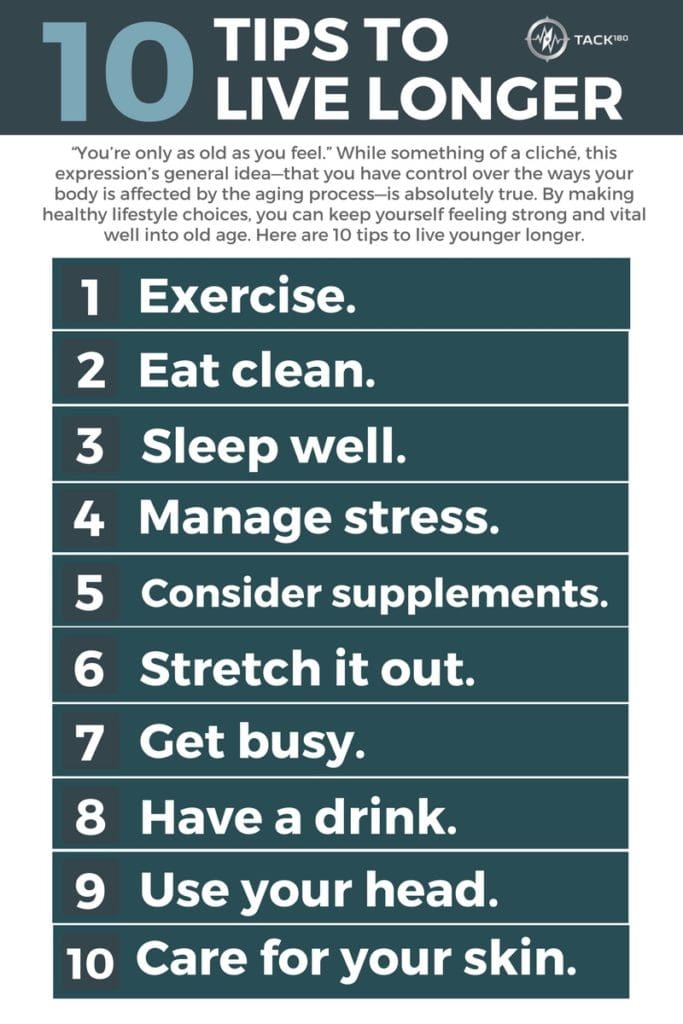 10 Tips For Healthy Aging And Longevity