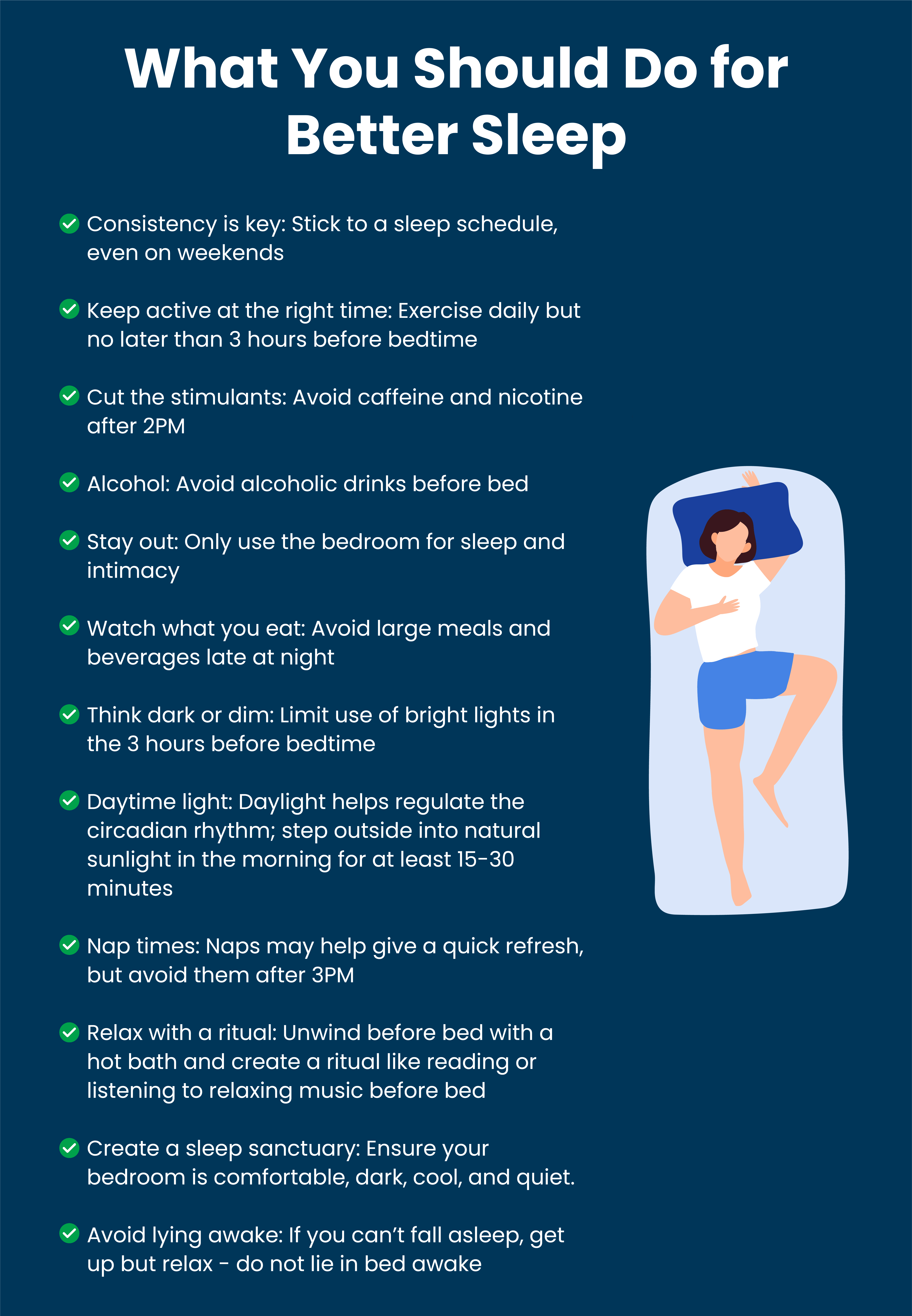 Best Ways To Get A Good Nights Sleep
