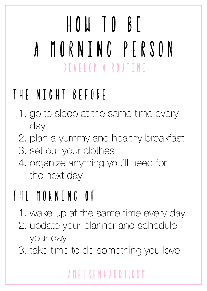 How To Build A Healthy Morning Routine As A Man