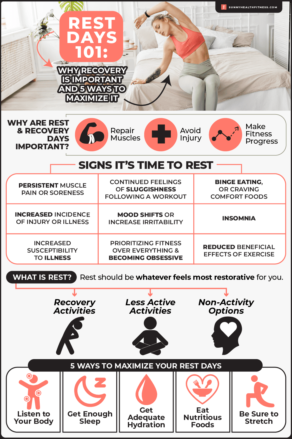 Most Effective Ways To Incorporate Recovery Days Into Your Fitness Routine