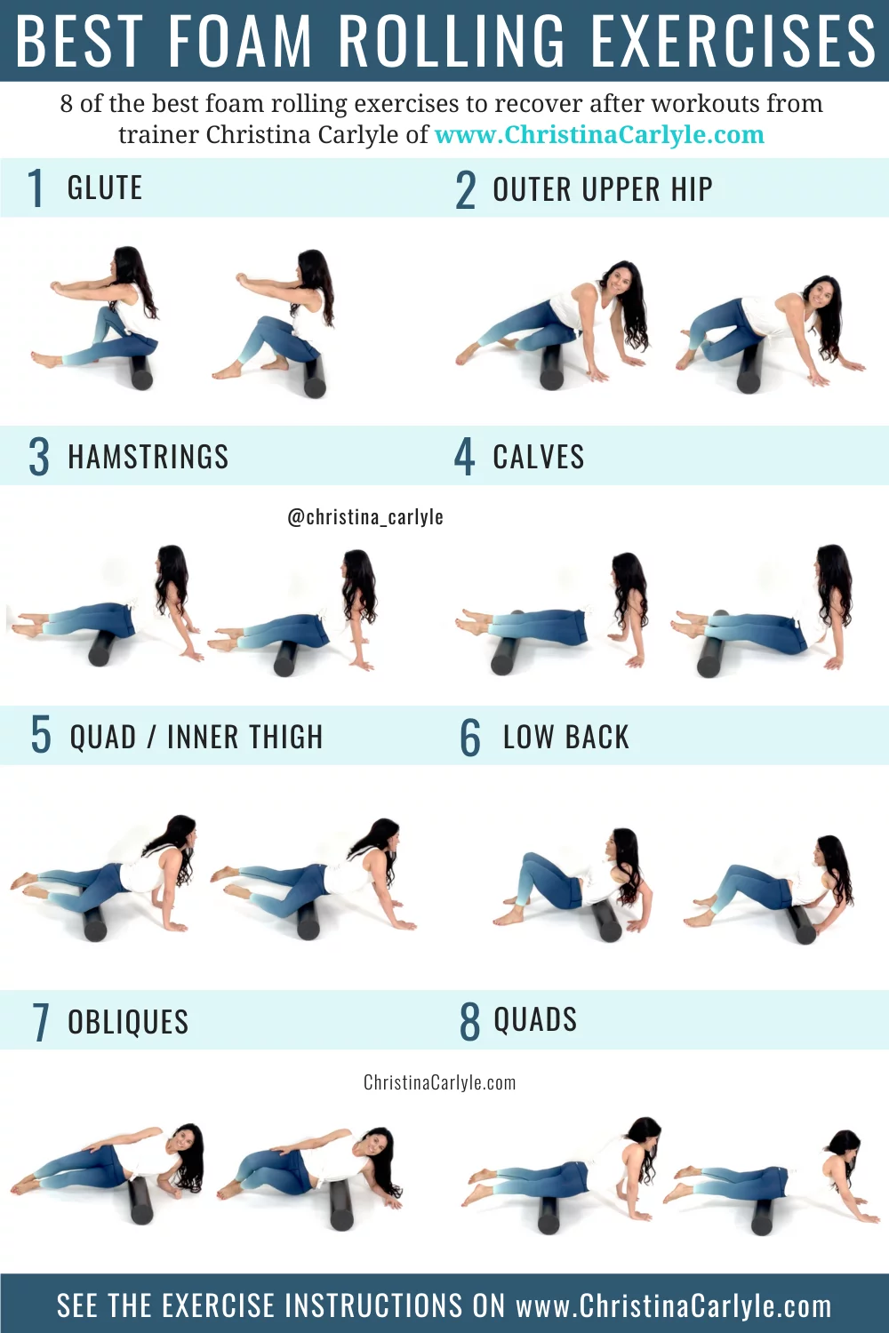Most Popular Foam Rolling Techniques For Post-Workout Recovery Most Popular Foam Rolling Techniques For Post-Workout Recovery