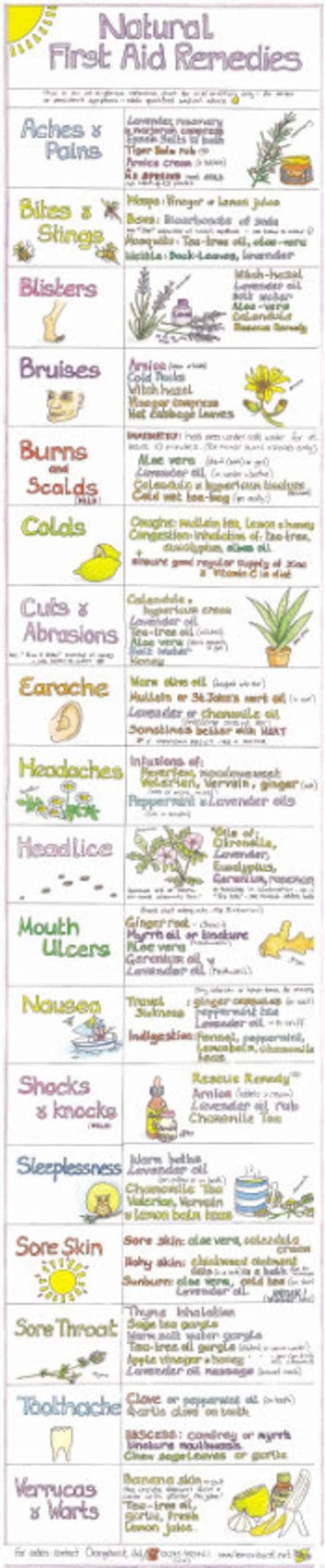 Natural Remedies For All-Natural First Aid
