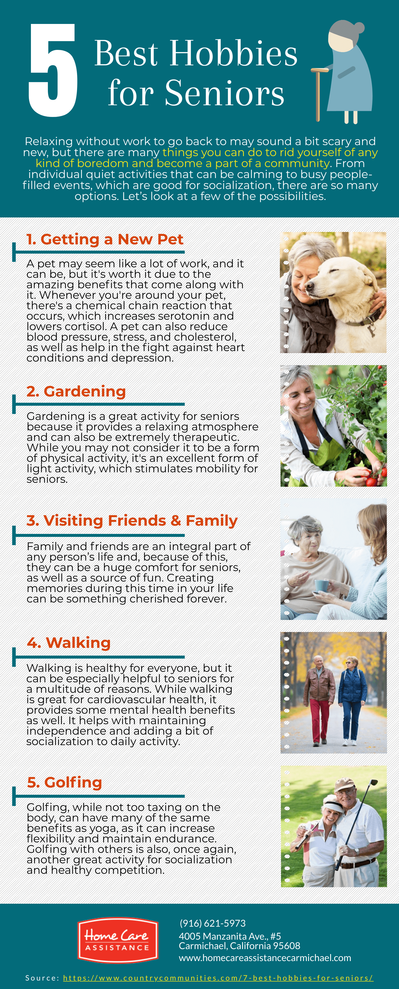 The Top 5 Hobbies For Healthy Aging