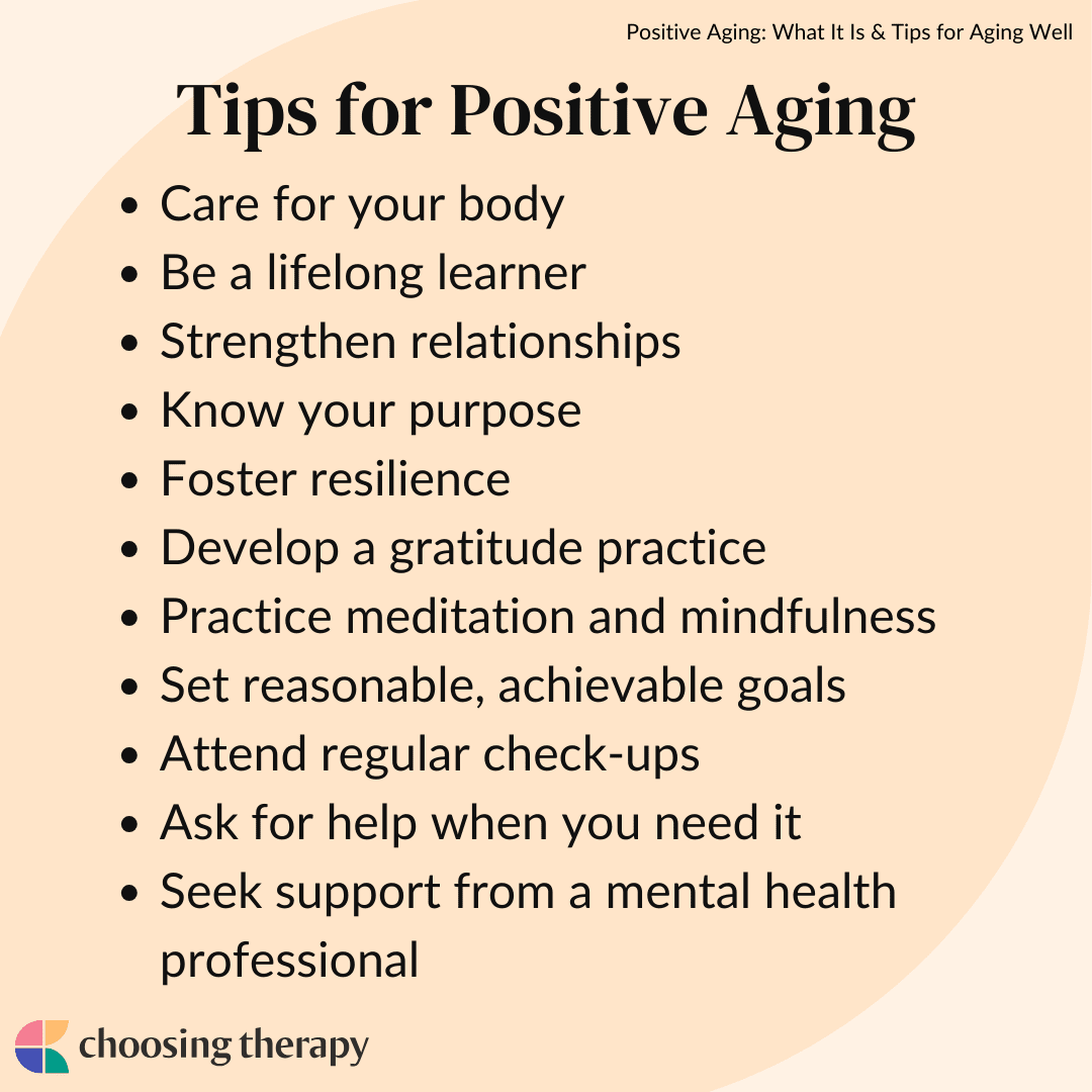 Top Ways To Maintain A Positive Outlook As You Age
