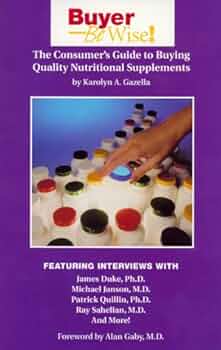 Buyers Guide To Natural Supplements