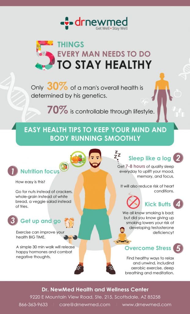 Easy Ways For Men To Stay Active And Healthy