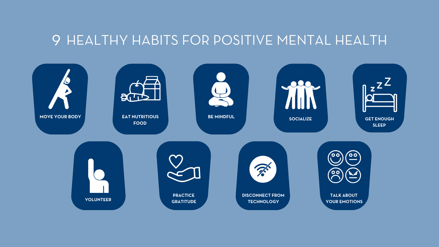 Healthy Habits For Maintaining Mental Well-being