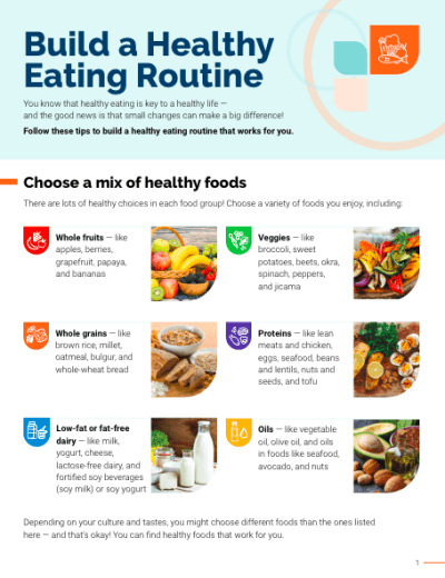 How To Establish Healthy Eating Habits For Preventive Health