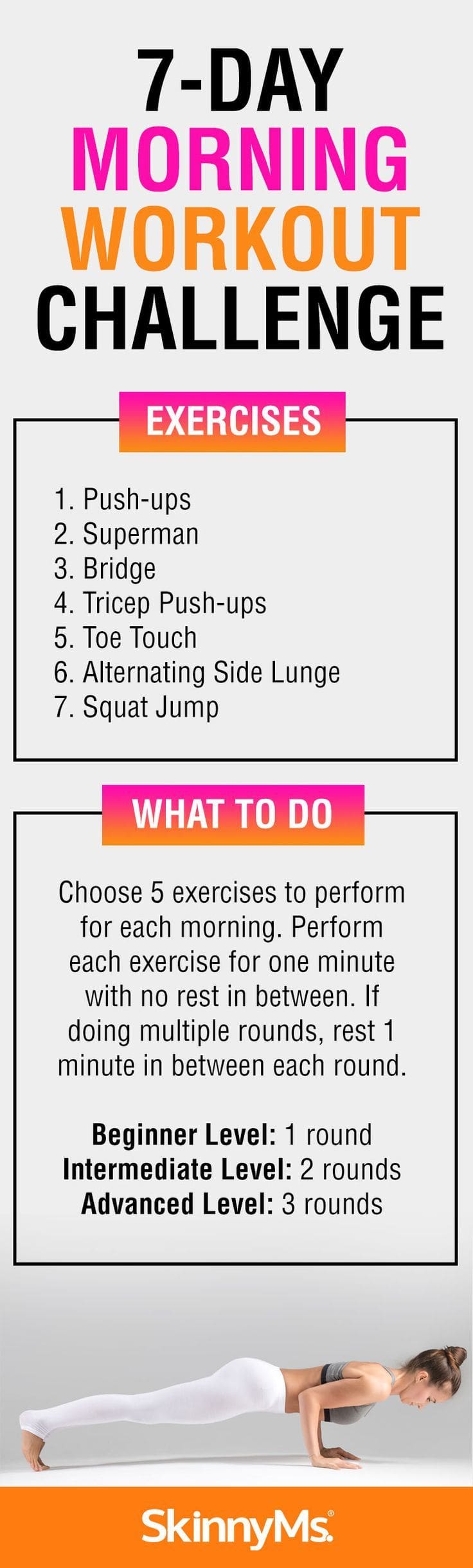 The 7-Day Workout Challenge For Beginners