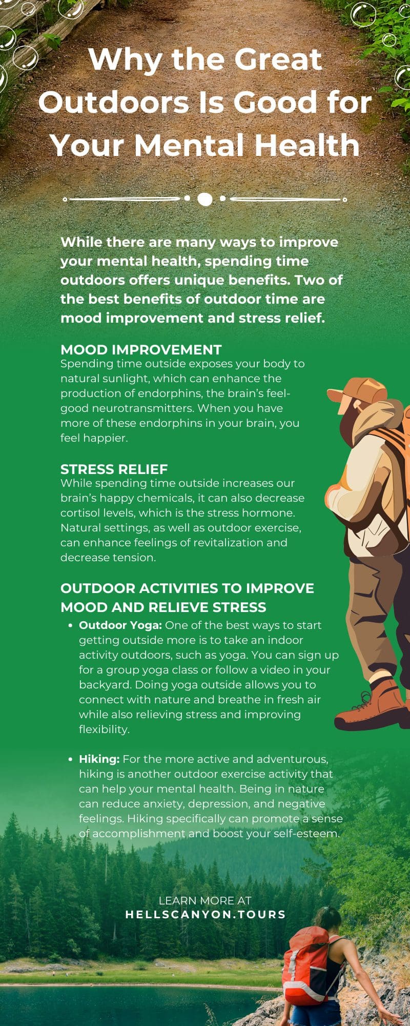 The Benefits Of Nature And Outdoor Activities For Mental Well-being